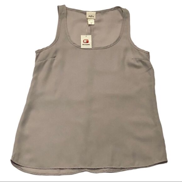 Daytrip Grey Chiffon Tank Top - Picture 10 of 10